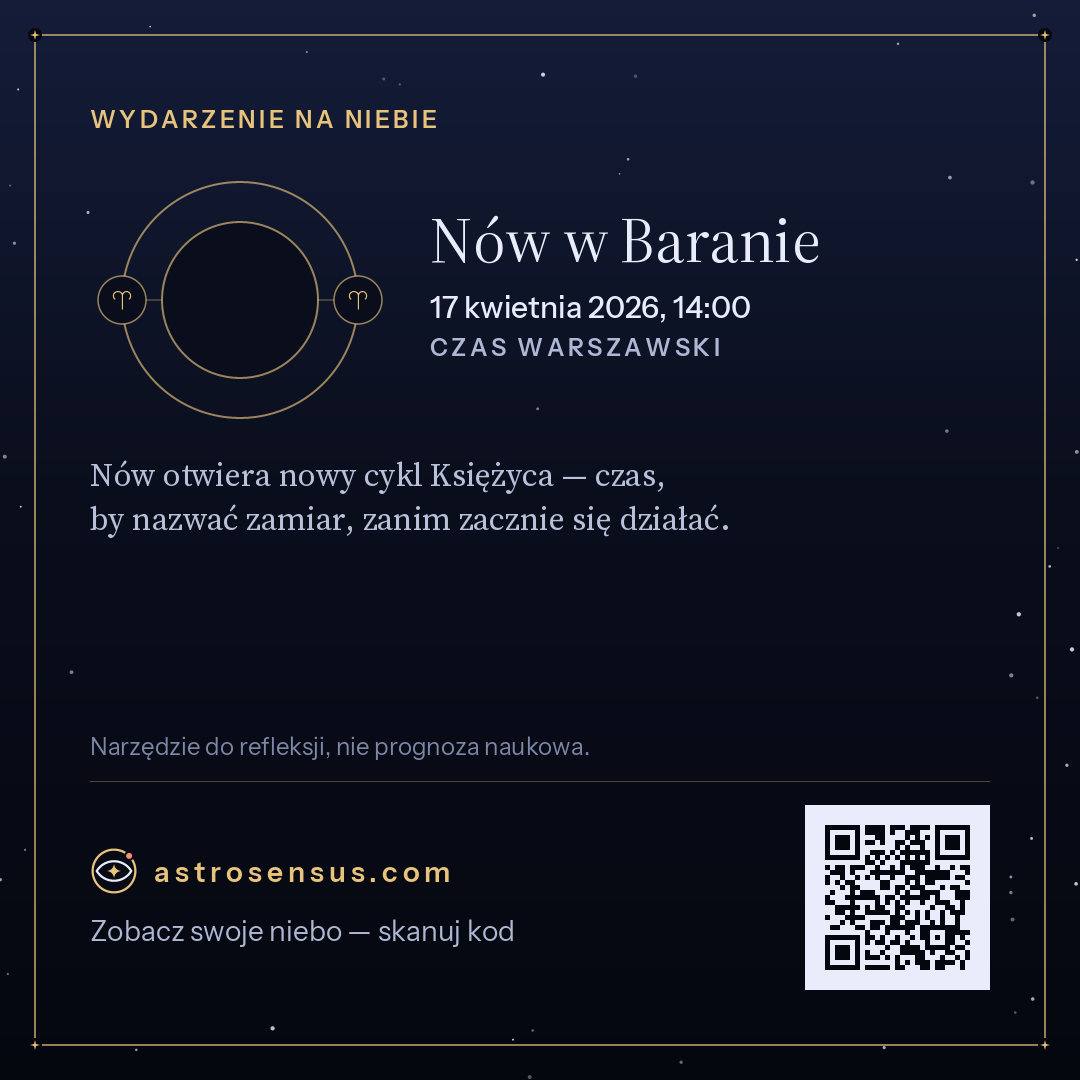 Grafika wydarzenia „Nów w Baranie”