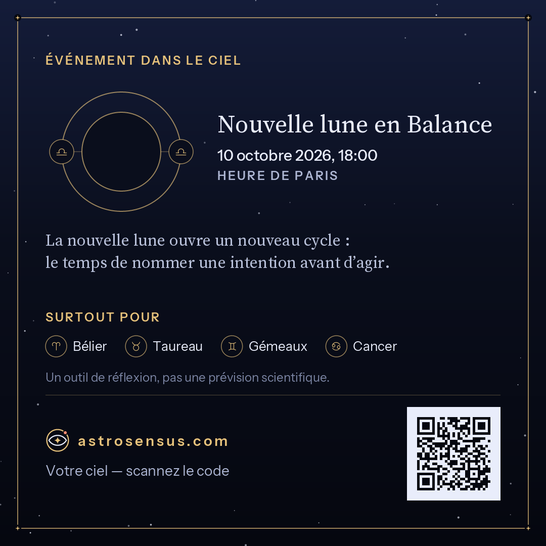Image de l’événement « Nouvelle lune en Balance »