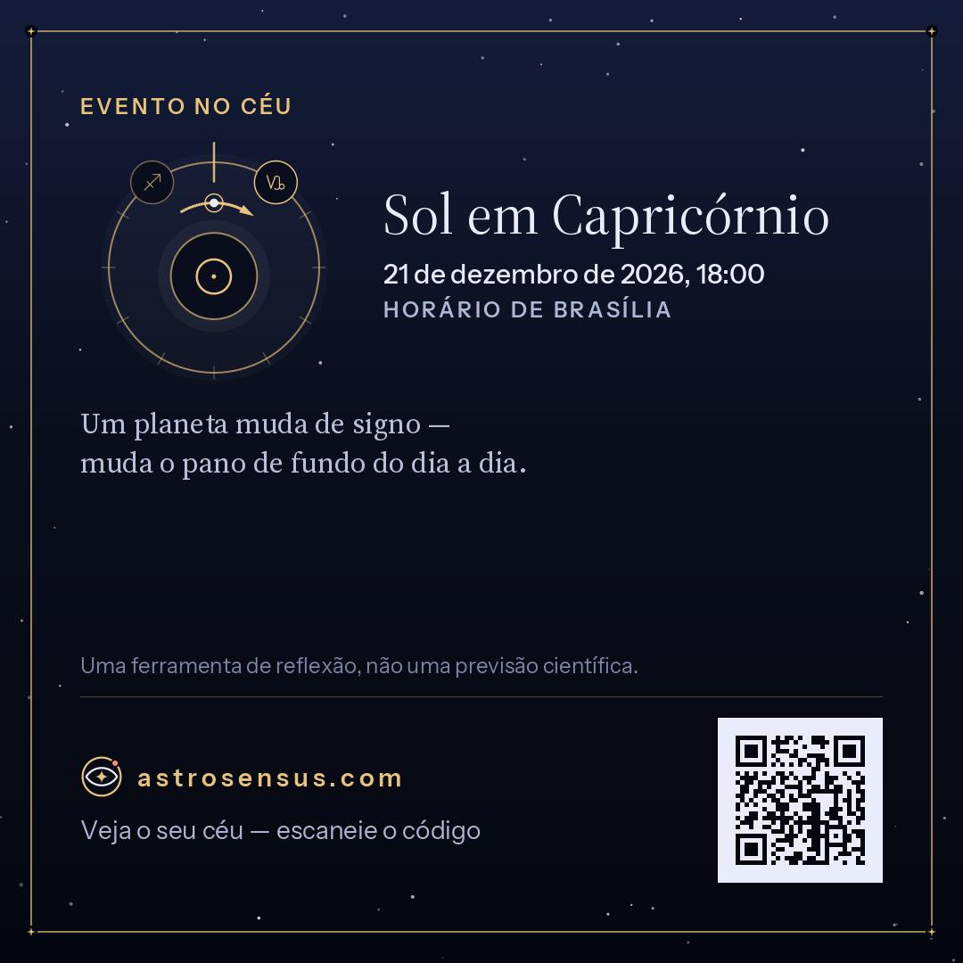 Imagem do evento “Sol em Capricórnio”