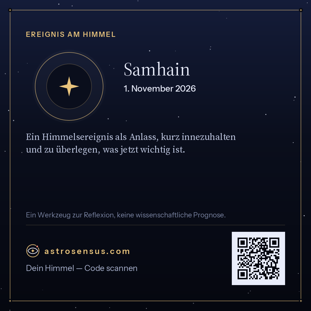 Grafik des Ereignisses „Samhain“