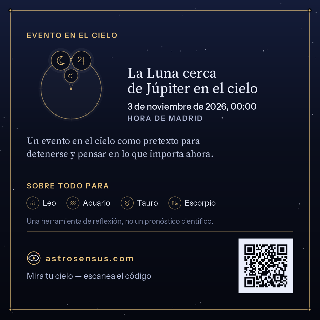 Imagen del evento «La Luna cerca de Júpiter en el cielo»
