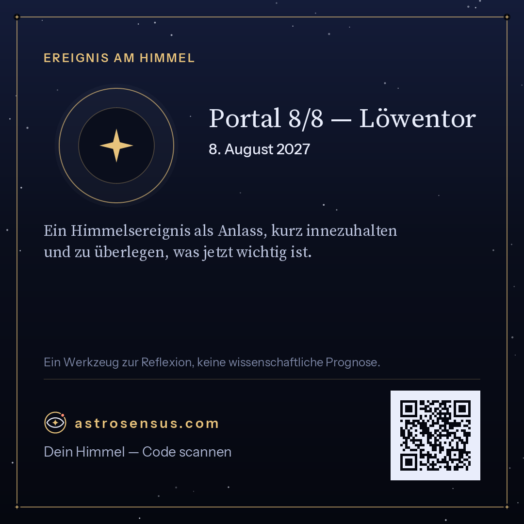 Grafik des Ereignisses „Portal 8/8 — Löwentor“