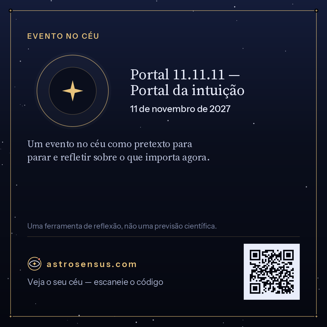 Imagem do evento “Portal 11.11.11 — Portal da intuição”