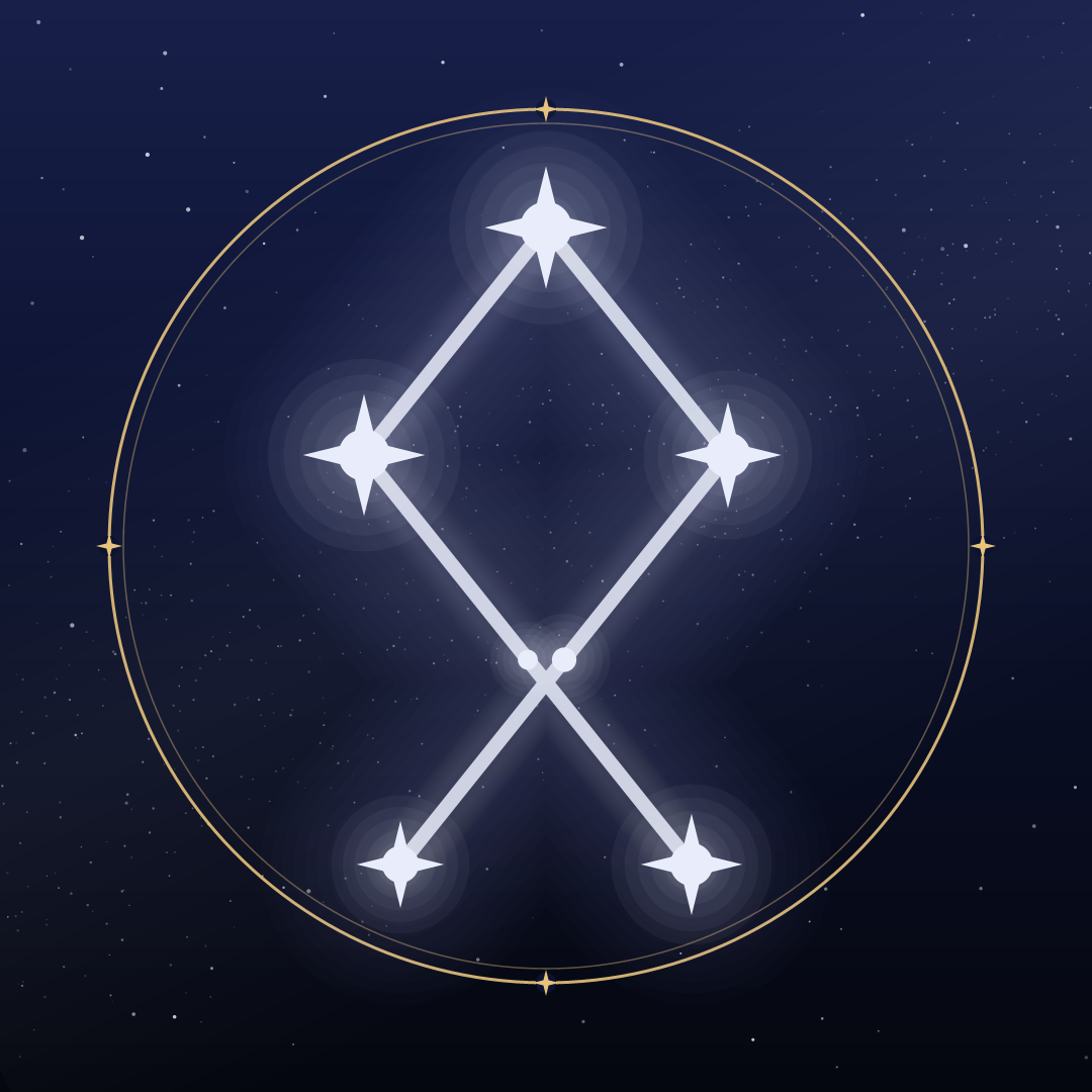 Avatar mit der Rune Othala