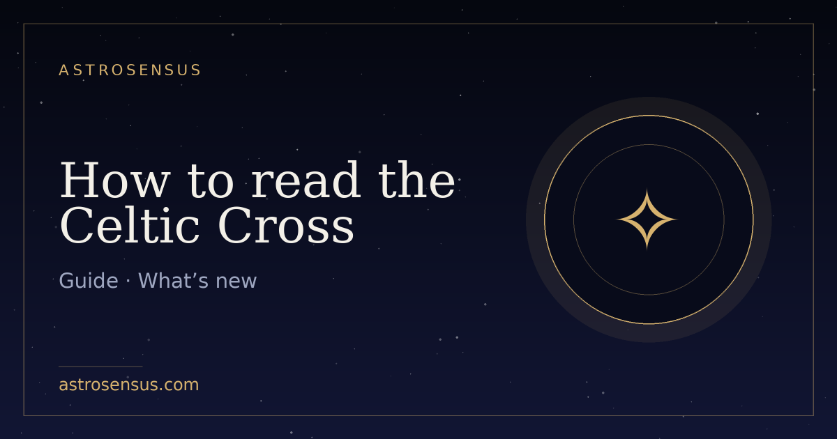 Cover of the entry: How to read the Celtic Cross