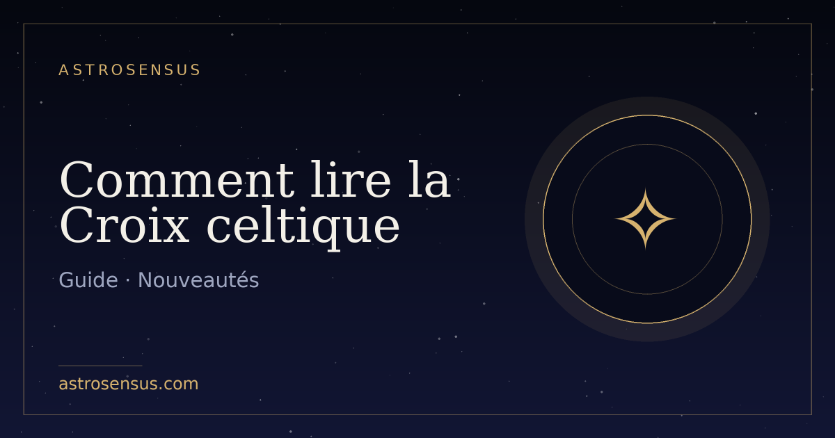 Couverture de l’entrée : Comment lire la Croix celtique