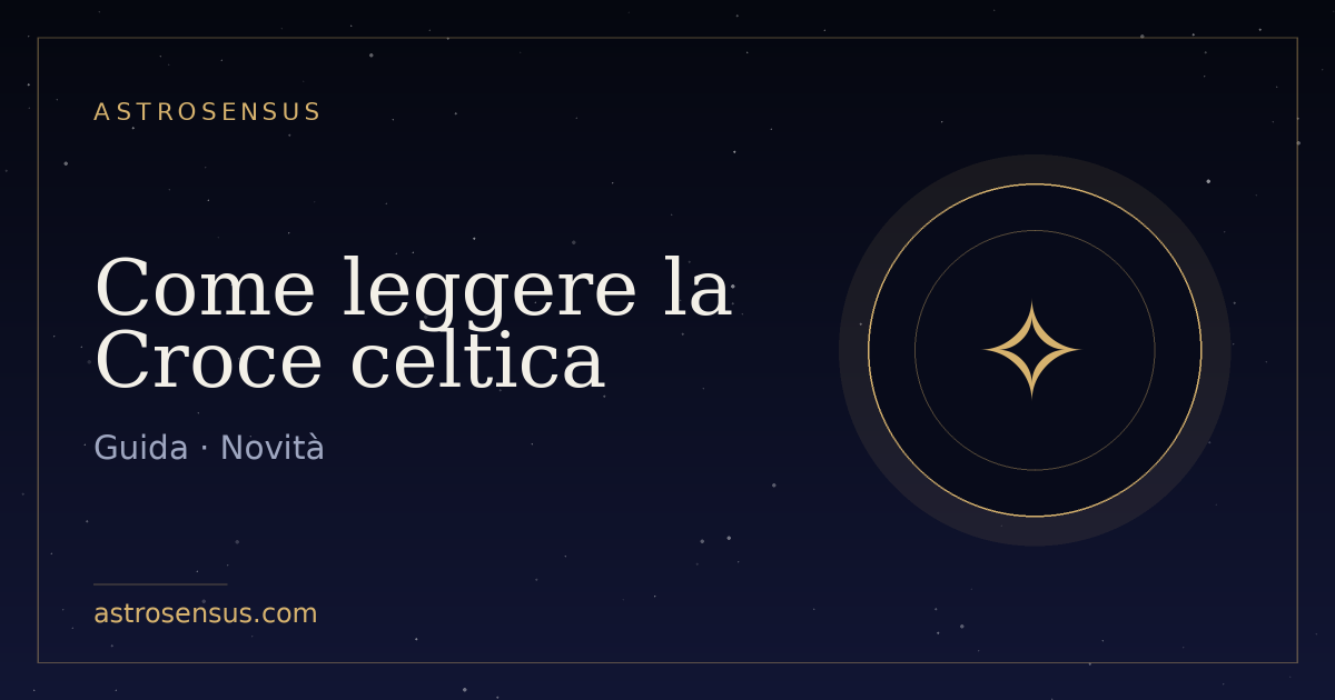 Copertina della voce: Come leggere la Croce celtica