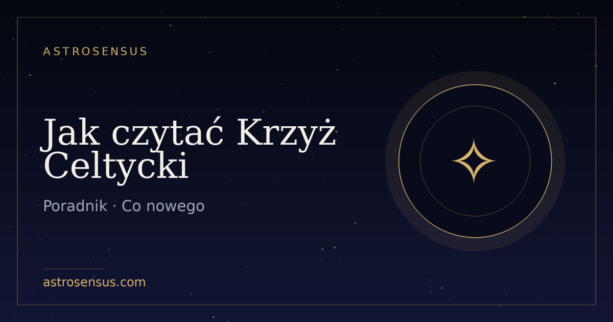 Okładka wpisu: Jak czytać Krzyż Celtycki
